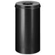 V-part - vlamdovende papierbak 50 ltr - steel - zwart