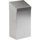 Push prullenbak dutchdesign 31021802 rvs (roestvrij staal) zilver