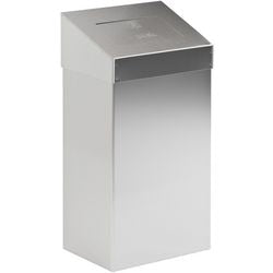 Push prullenbak dutchdesign 31021819 rvs (roestvrij staal) zilver