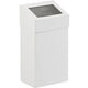 Dutchdesign prullenbak 31021826 gepoedercoat aluminium wit