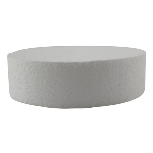 Hbx natural living basic styropor taartvorm ø18x5cm