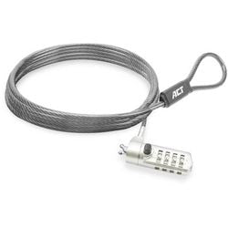 Laptopslot act ac9035 grijs 2000 mm