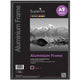 Seco fotolijst - a2 - 42 x 59.4cm - zwart geborsteld aluminium - 11mm frame - se-ala2-bk