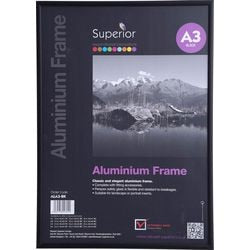 Seco fotolijst ala3-bk zwart 307 mm x 307 mm