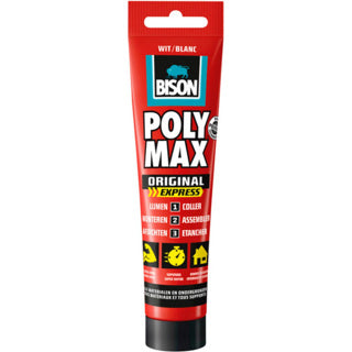 Bison poly max express wit 165gr