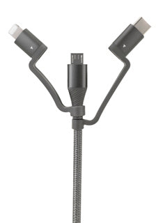 ギャラリービューアに画像をロードする, 3 in 1 data en oplaadkabel 120 cm lang
