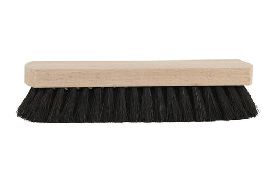 Luva schoen uitwrijfborstel haar 16 cm zwart