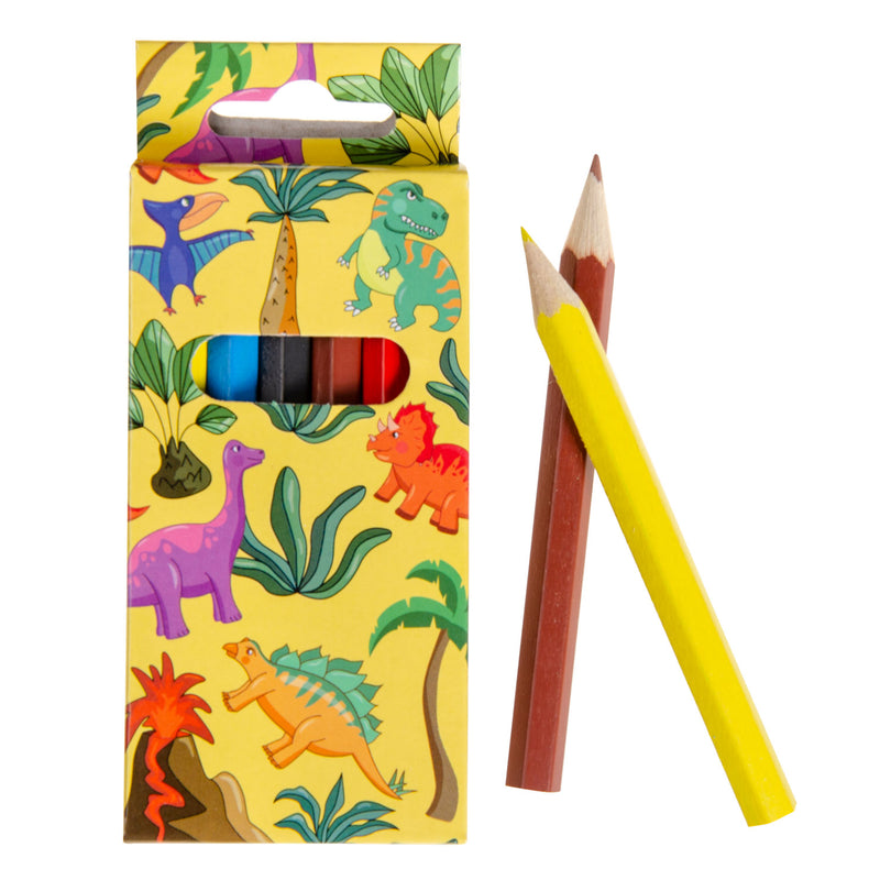 Load image into Gallery viewer, Duckiez kleurpotloden dino, 6st.
