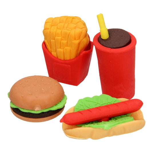 Duckiez gummetjes fastfood, 4st.