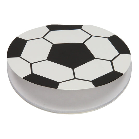 Duckiez notitieboekje rond voetbal, ø 8cm