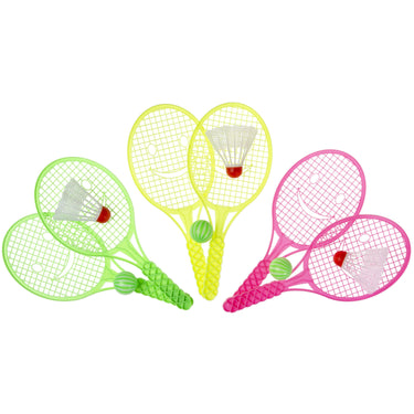 Duckiez tennisset met bal en shuttle
