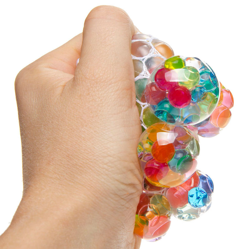 Load image into Gallery viewer, Duckiez squeeze bubbel bal met waterparels
