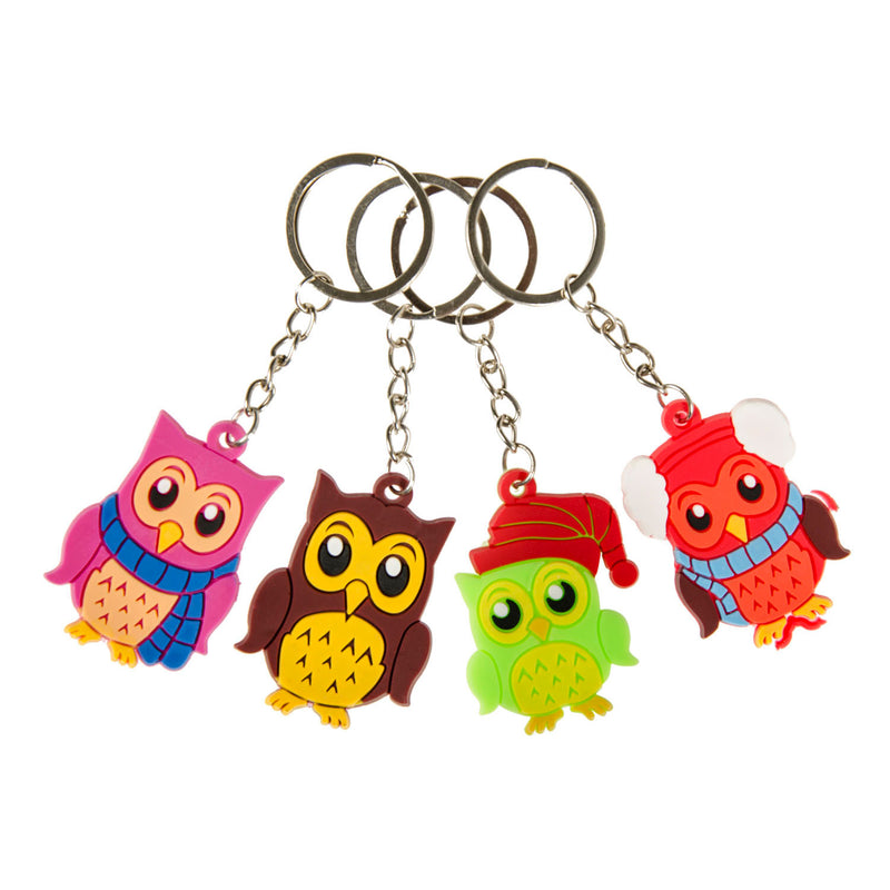Load image into Gallery viewer, Duckiez sleutelhanger uil
