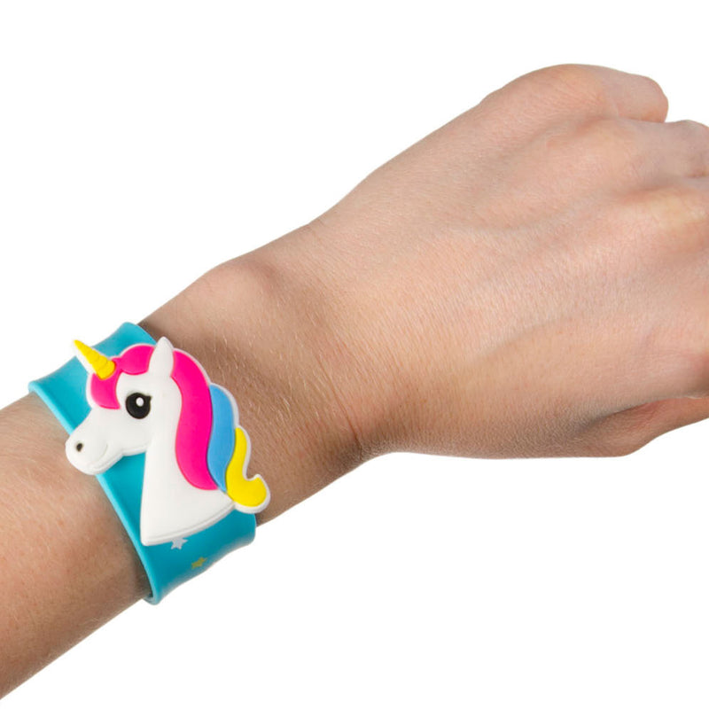 Load image into Gallery viewer, Duckiez klaparmband eenhoorn sterretjes
