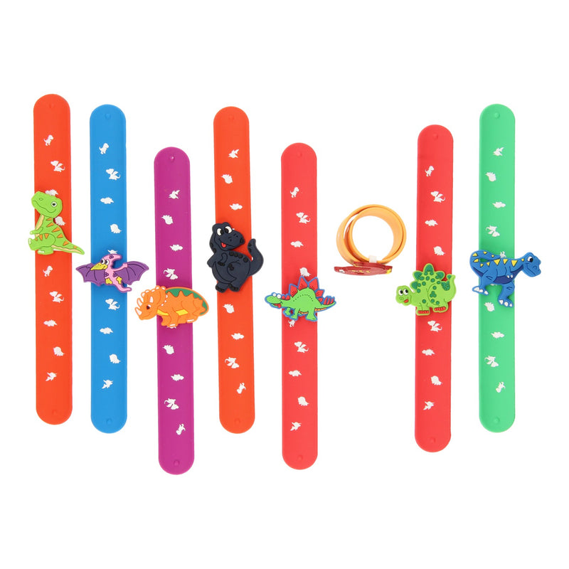 Load image into Gallery viewer, Duckiez klaparmband dinosaurus
