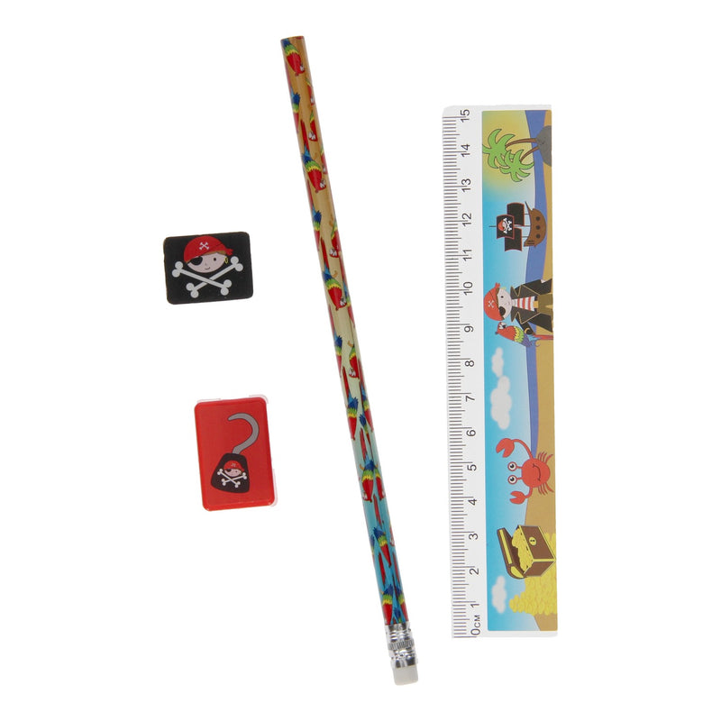 ギャラリービューアに画像をロードする, Duckiez schrijfset piraat kleur
