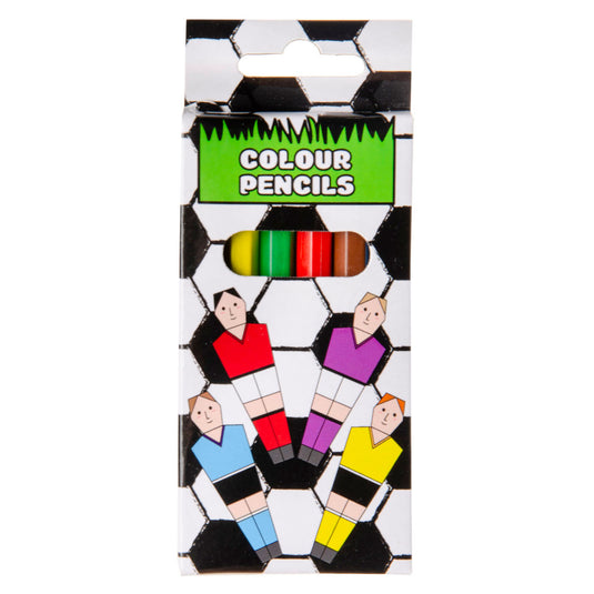 Duckiez kleurpotloden voetbal, 6st.