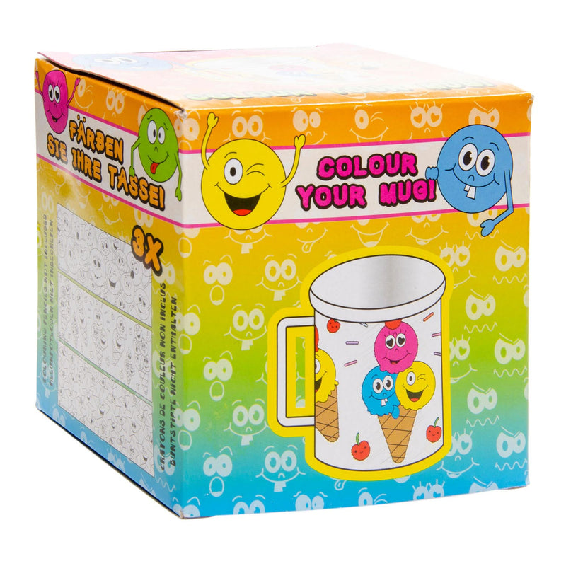 Cargue la imagen en el visor de la galería, Duckiez kleur je eigen beker smiley 10 cm | 24 stuks
