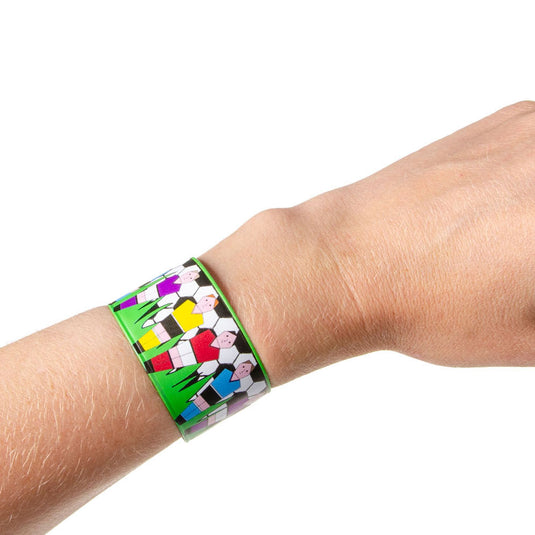 Duckiez klaparmband voetbal