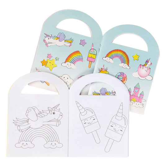 Duckiez kleurboekje met stickers eenhoorn