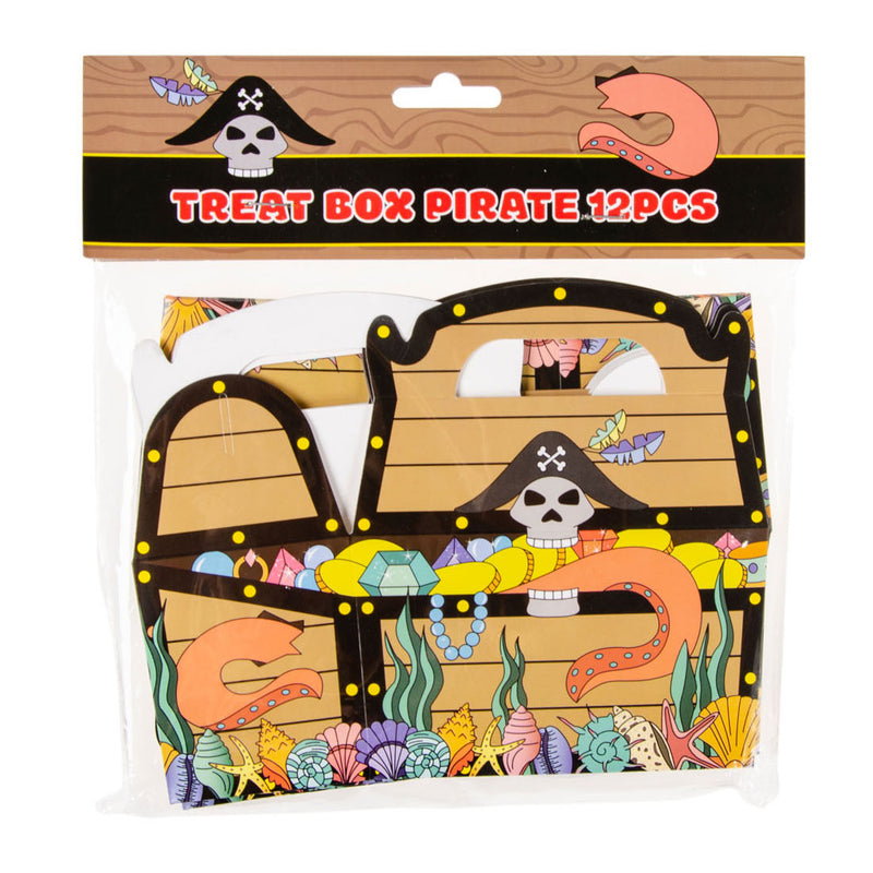 Load image into Gallery viewer, Duckiez uitdeelbox piraten schatkist, 12st.
