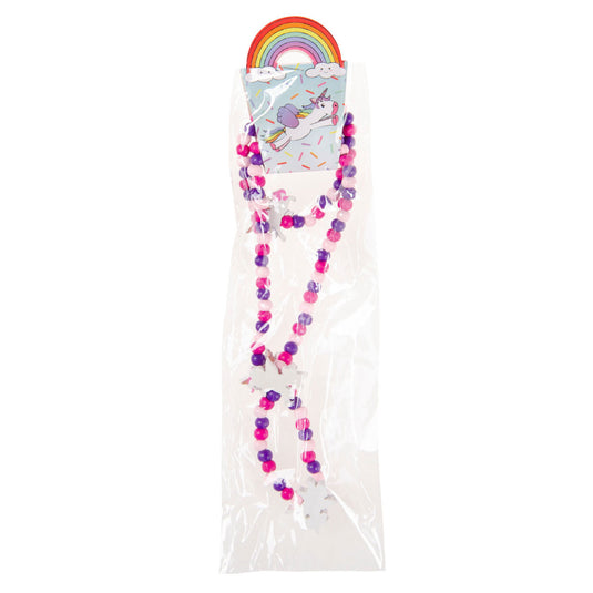 Duckiez houten ketting en armband eenhoorn