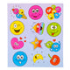 Duckiez stickervel gezichtjes