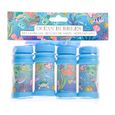 Duckiez bellenblaas onderwaterwereld, 4x50ml
