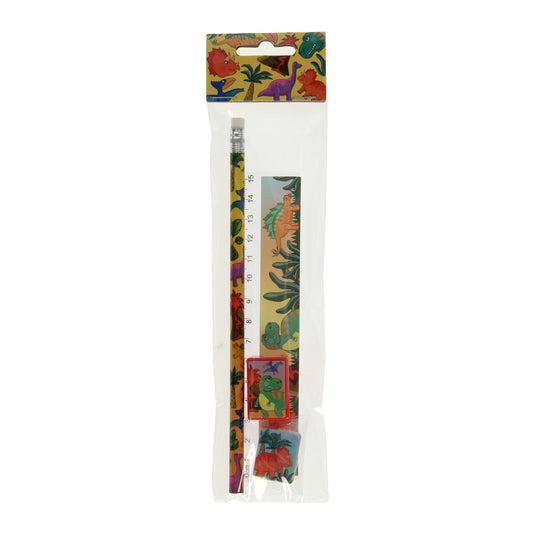 Duckiez schrijfset dinosaurus