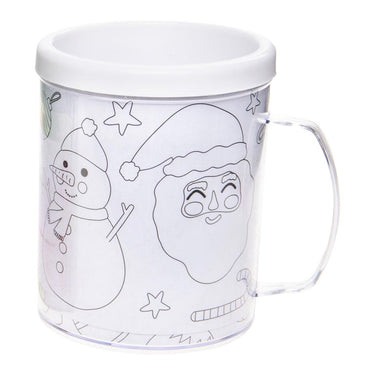 Duckiez kleur je eigen mok kerst