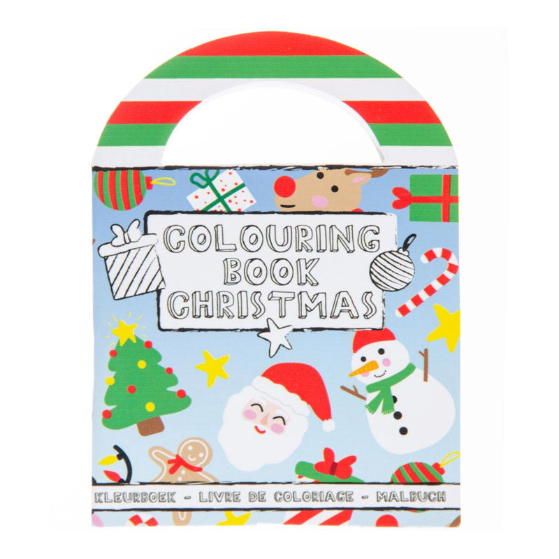 Load image into Gallery viewer, Duckiez kleurboekje met stickers kerst
