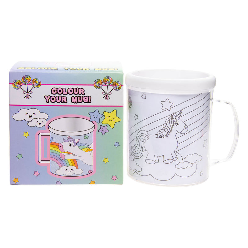 Load image into Gallery viewer, Kleur je eigen Beker Eenhoorn
