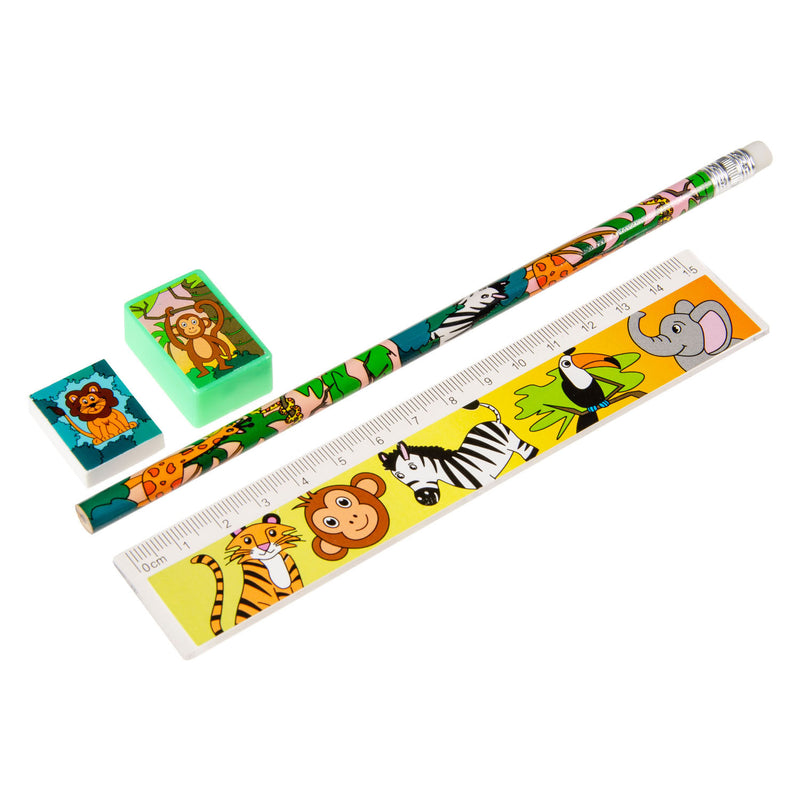 Chargez l'image dans la visionneuse de la galerie, Duckiez schrijfset wilde dieren
