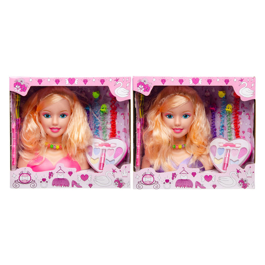 Duckiez make-up pop blond haar
