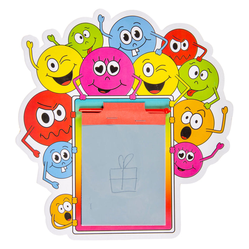 Load image into Gallery viewer, Duckiez mini magnetisch tekenbord lachgezicht
