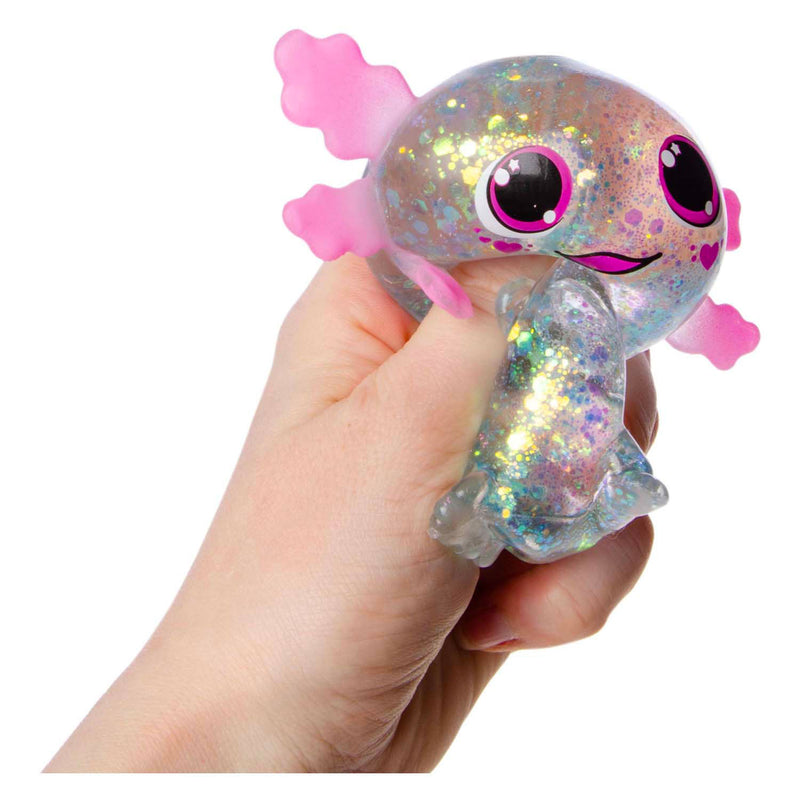 Load image into Gallery viewer, Duckiez squeeze dier axolotl transparant
