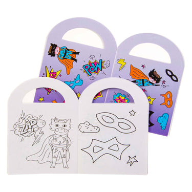 Duckiez kleurboekje met stickers superhero