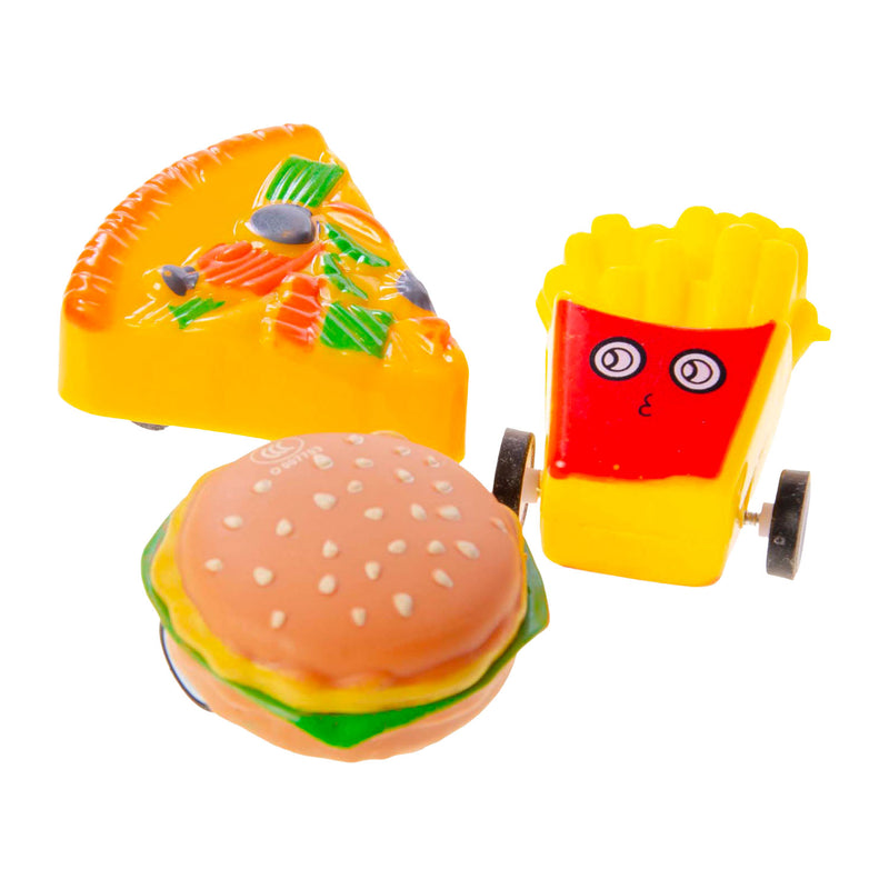 Load image into Gallery viewer, Duckiez pull back fastfood voertuig
