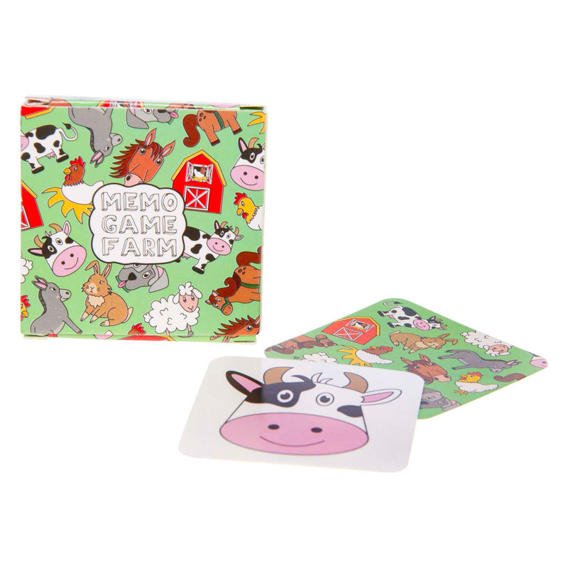 Afbeelding laden in galerijviewer, Duckiez mini memospel boerderijdieren, 28 kaarten

