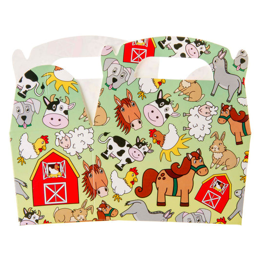 Duckiez uitdeelbox boerderijdieren, 12st.