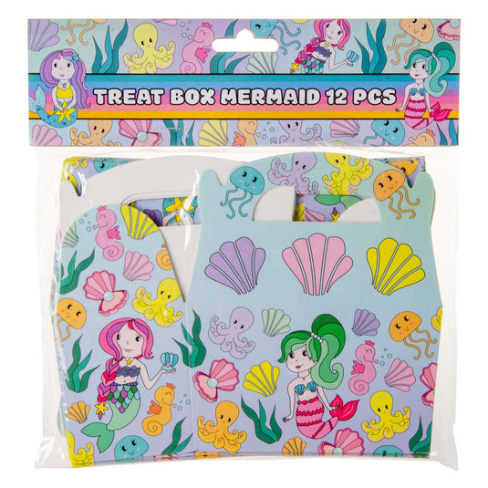 Duckiez uitdeelbox zeemeermin, 12st.