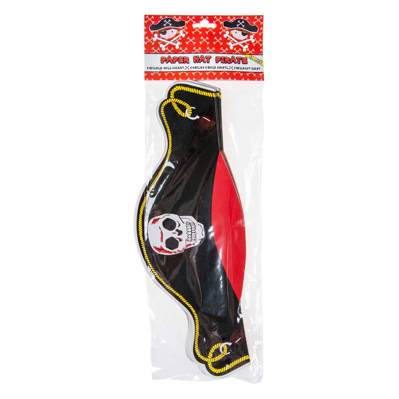 Load image into Gallery viewer, Duckiez kartonnen piratenhoed
