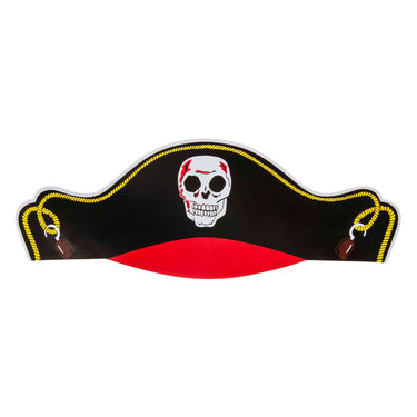 Duckiez kartonnen piratenhoed