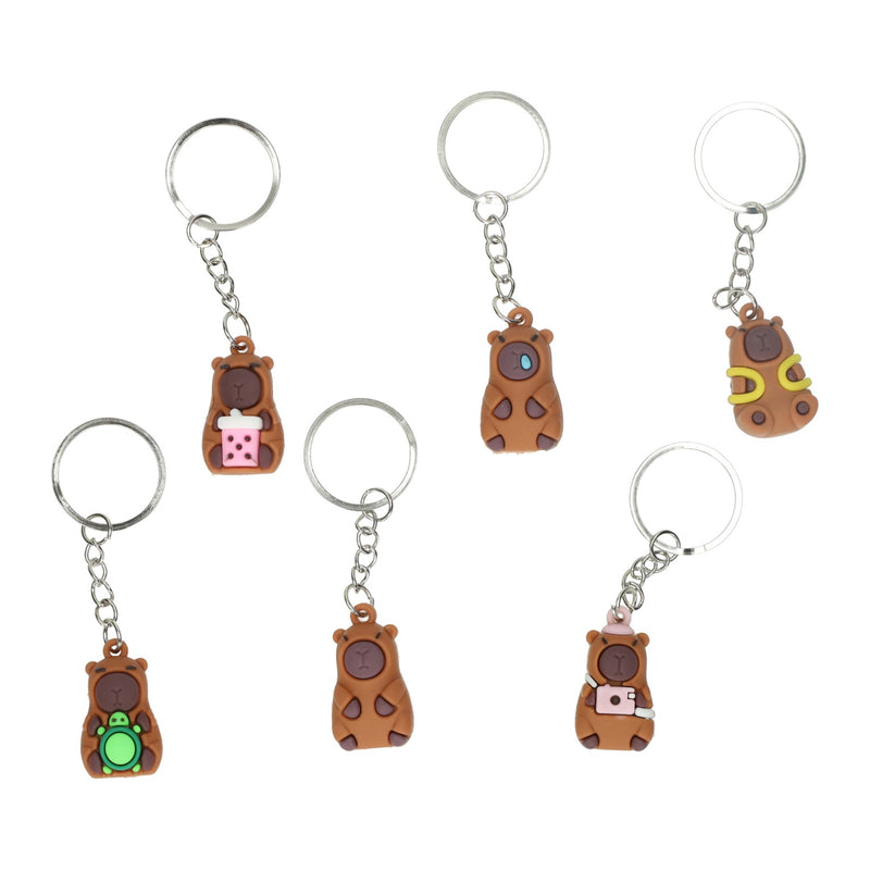 Afbeelding laden in galerijviewer, Duckiez sleutelhanger capybara
