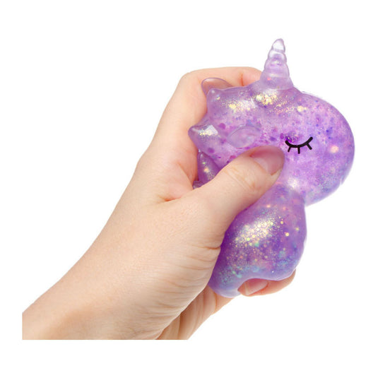 Squeeze eenhoorn glitter knijpspeeltje