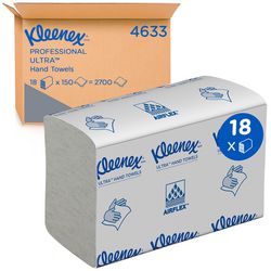 Handdoeken kleenex ultra m-vouw 1-laags pak 16 st
