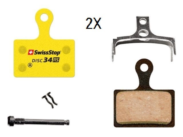 Load image into Gallery viewer, Shimano swissstop remblok schijfrem pair fair disc 34 rs 2x1 paar
