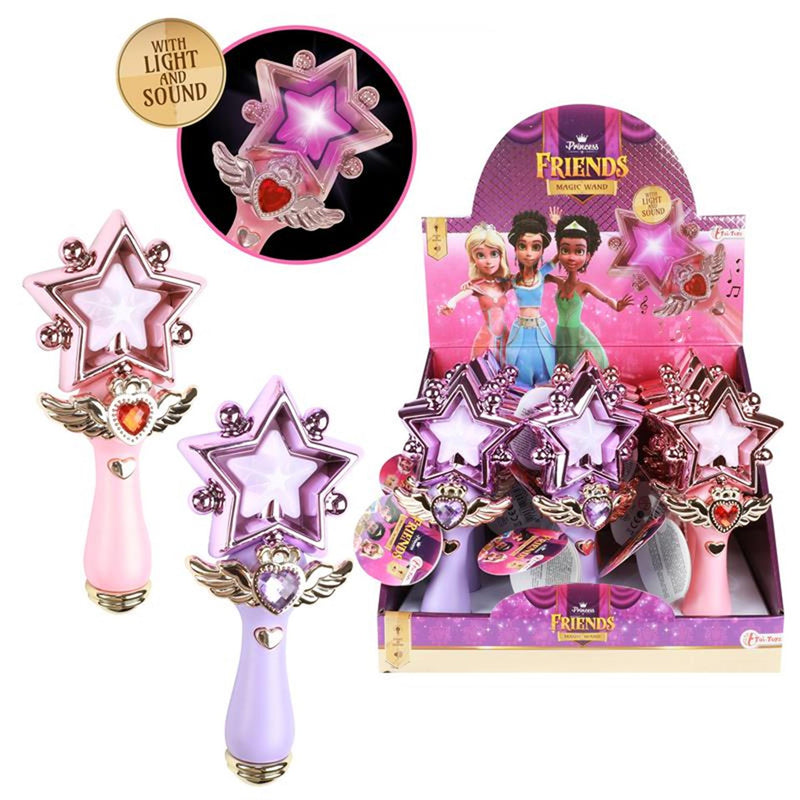 Afbeelding laden in galerijviewer, Toi-toys toi toys princess friends magische staf met licht en geluid
