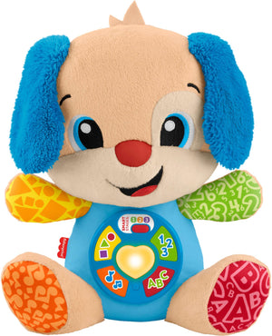 Fisher-price leerplezier meegroeispeelgoed puppy - muzikale knuffel