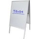 Stoepbord office depot a1 zilver